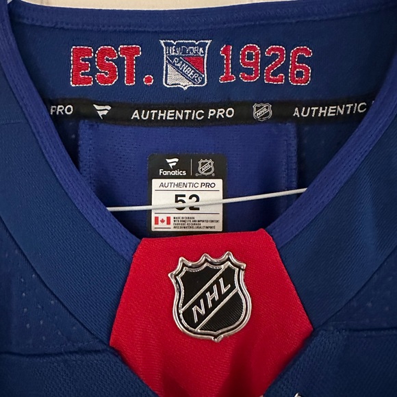 Igor Shesterkin New York Rangers Jersey 31 - Picture 3 of 3